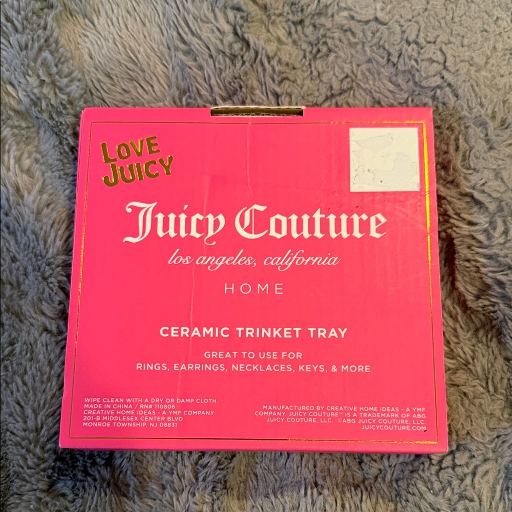 Juicy Couture Pink and Blue Tray - Picture 2 of 2